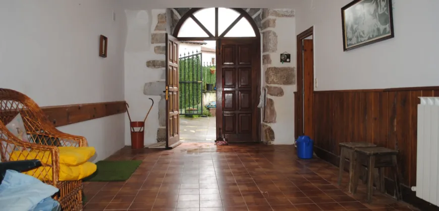Dos casas independientes más local y jardín en Arantza