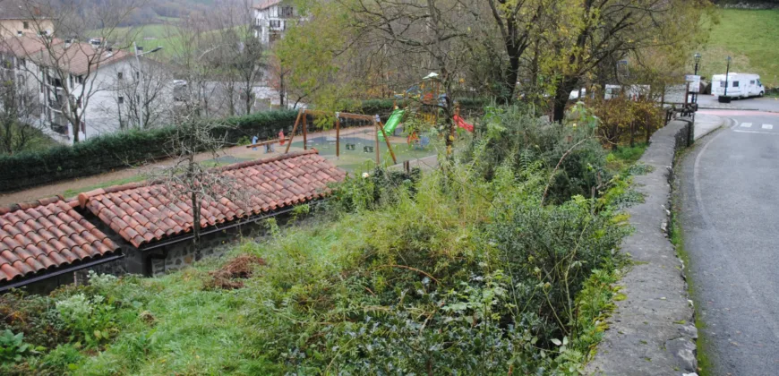 Dos casas independientes más local y jardín en Arantza