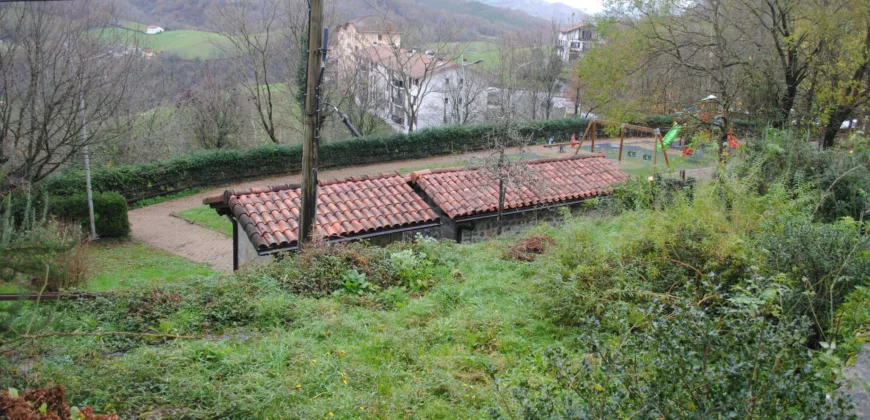 Dos casas independientes más local y jardín en Arantza